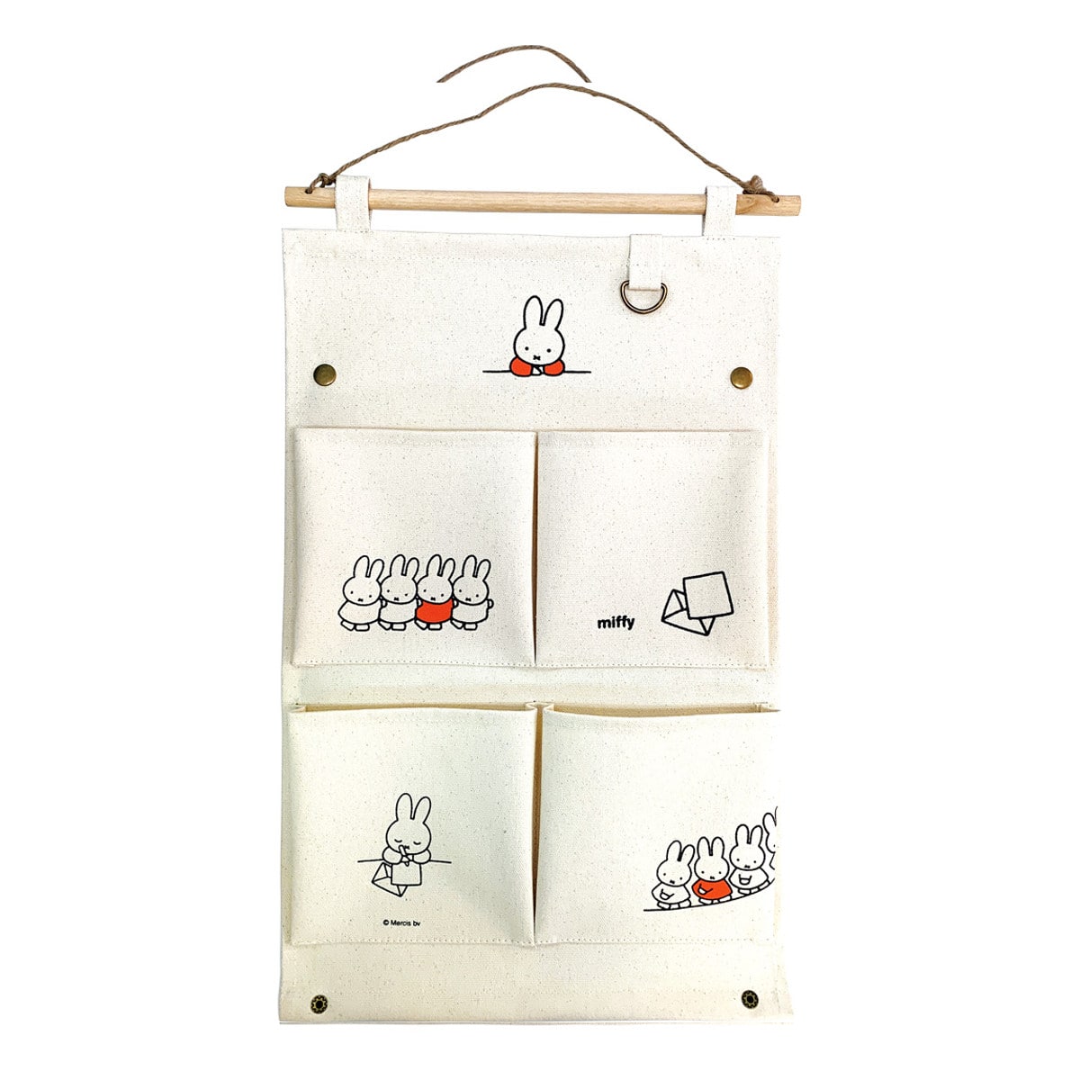 ミッフィーウォールポケット( ミッフィー miffy 壁掛け収納 壁面 壁面