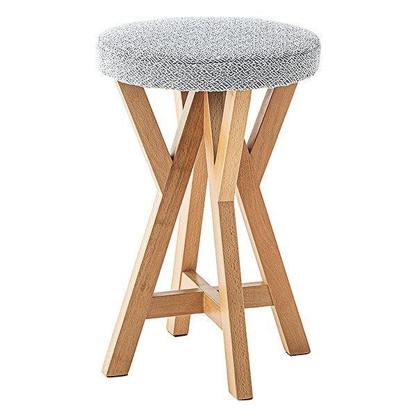木製スツール 3脚セット 高さ43cm 丸椅子 stool 猫犬 幅42］ MY