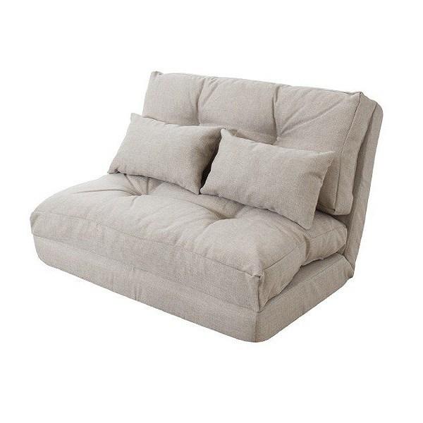 柏木工「トリコット」オーク材2人掛けソファ 2Pソファ/ラブソファ