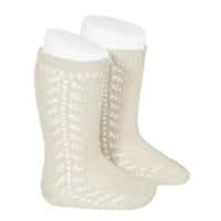 C condor qp 4`5 6`7 Warm cotton knee socks with side openwork i Rh qpC LbY \bNX  nC\bNX v qǂpC  LbY\bNX j y304Linoi4΁]5΁jz