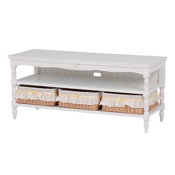 アンティーク マホガニー 猫脚 装飾 テレビボード テレビ台 ロココ