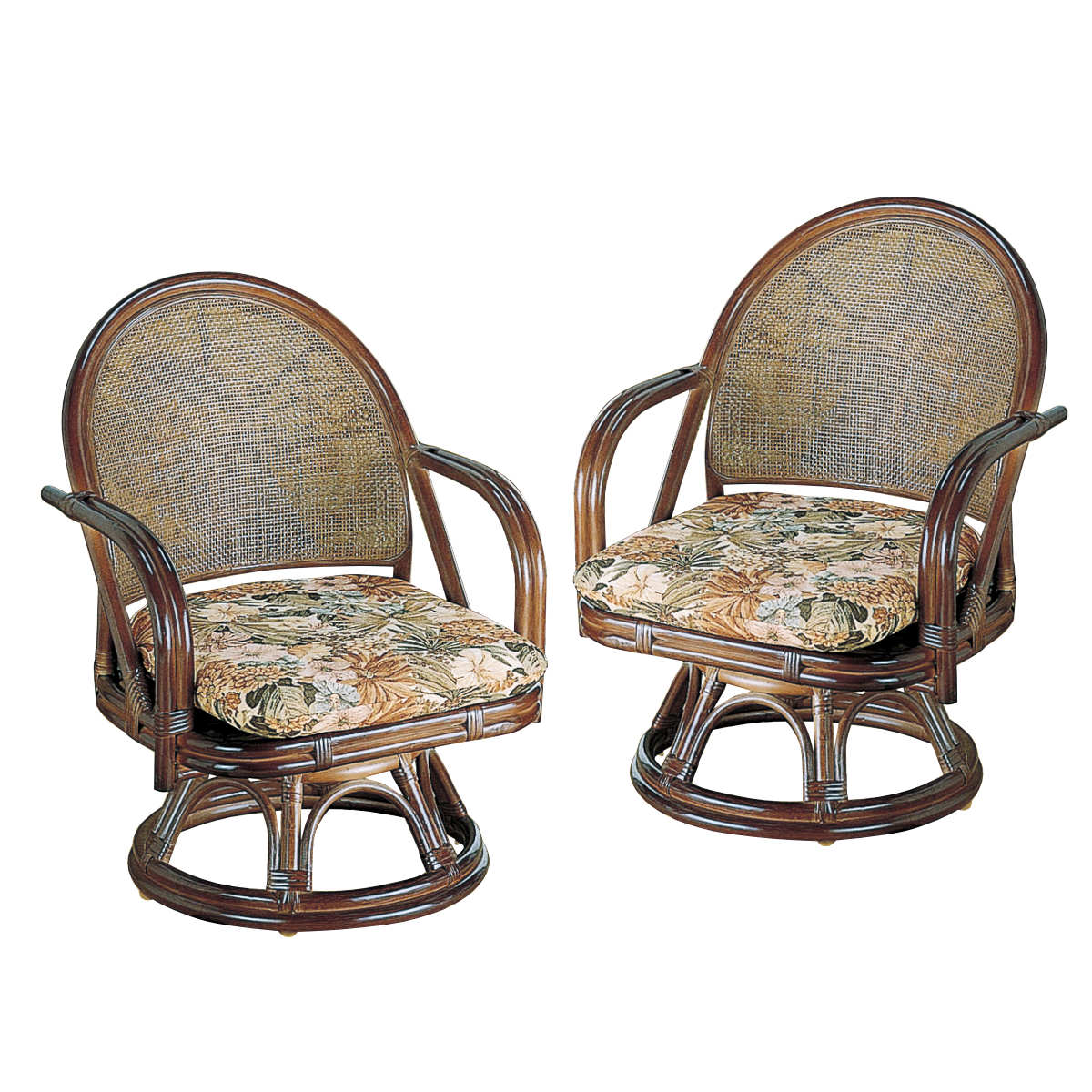 ガーデンチェア モザイクチェア 花柄 2脚セット 2脚セット】折りたたみ