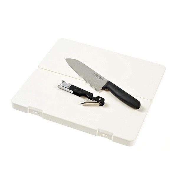 アウトドア用品 抗菌 PC マナ板 3点セット 包丁 栓抜き  