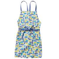 エプロン 綿100％ ポケット付き カラフル ティント（ キッチンエプロン 台所エプロン アビチュアル 大人用 綿 コットン 100％ カフェ