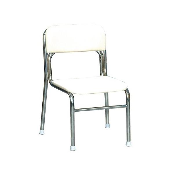 スタッキングチェア 椅子 リブラチェア 座面高34cm 5脚セット（ 積み重ね チェアー 小学校 低学年 イス いす 背もたれ付き 会議室 低め ）【ホワイト】