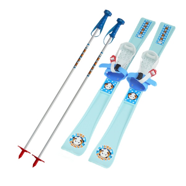 スキーセット パンダスキー 85cm（ 初心者 スキー板 ストック スキー  