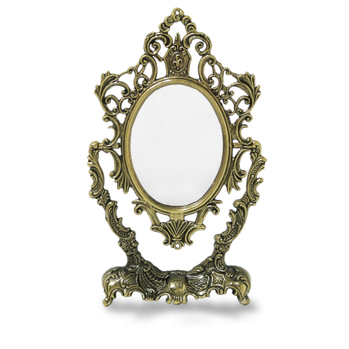 ローラアシュレイ アンティーク調スタンドミラー