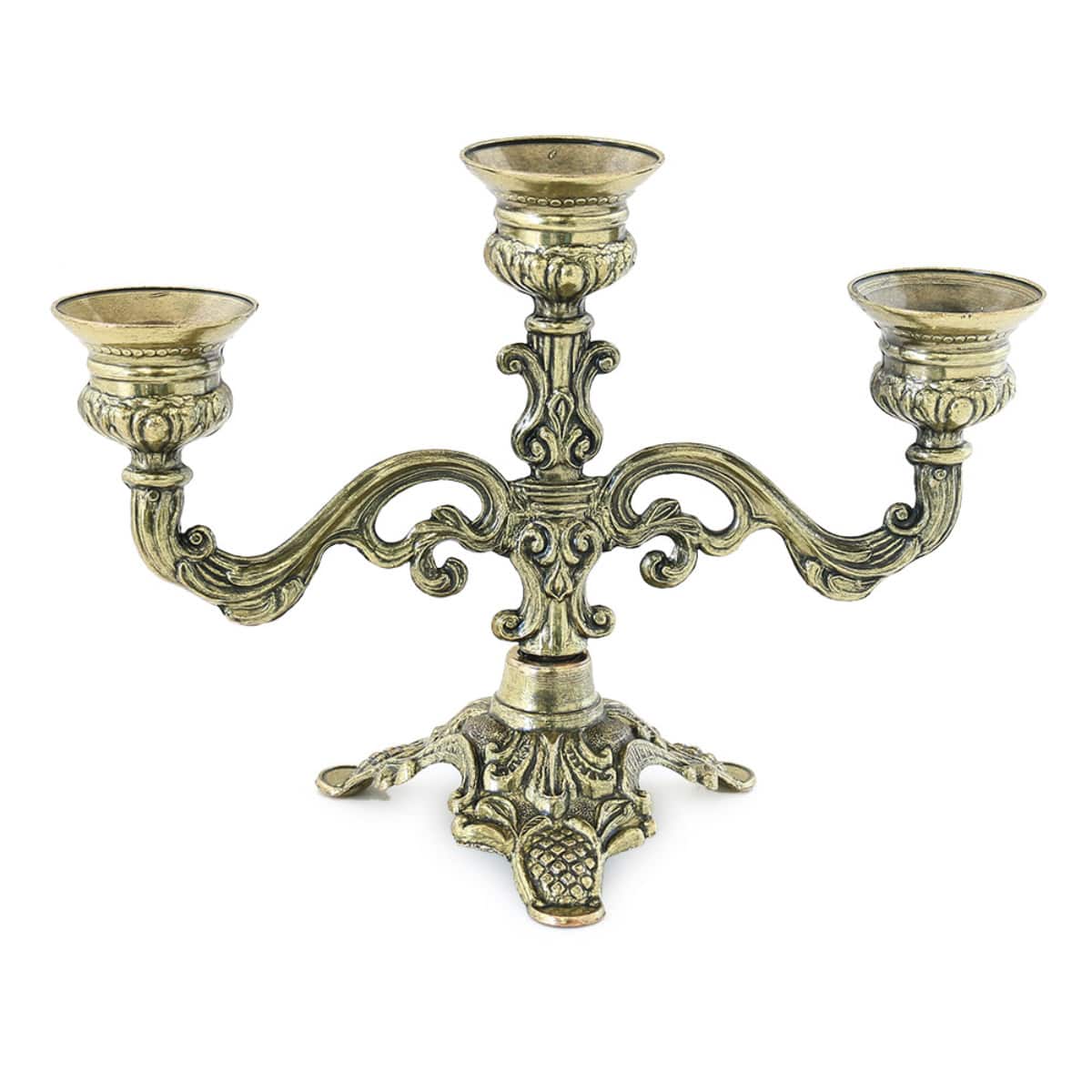 イタリア製花台とキャンドルスタンド 小気味よく 