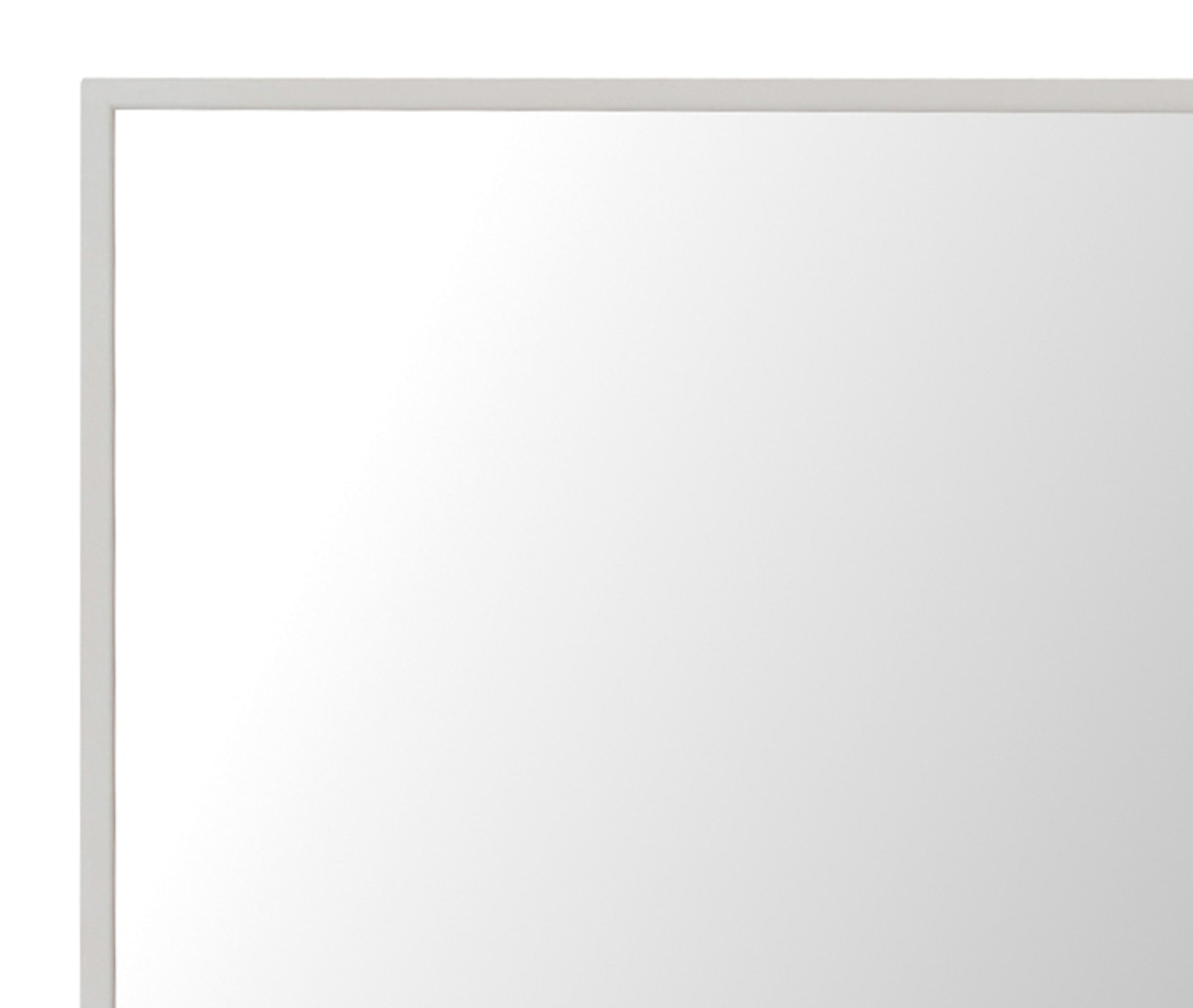 ウォールミラー 42×42cm 細枠 正方形（ 鏡 壁掛け ミラー かがみ 四角