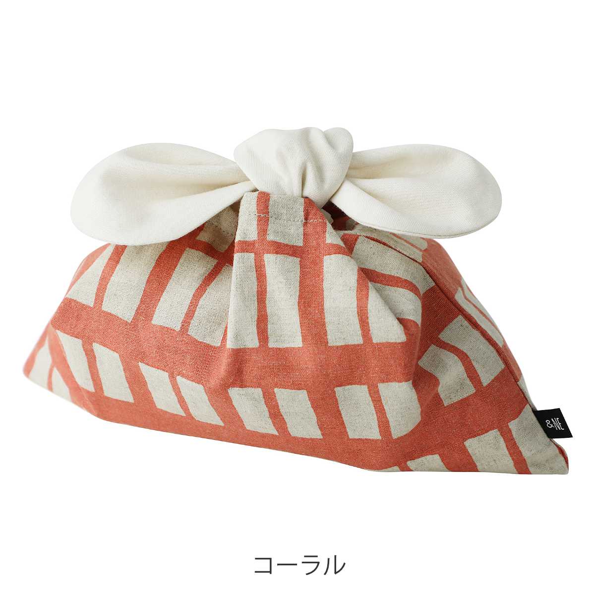 &NE 弁当袋 リボン 格子柄 ( アンドエヌイー お弁当袋 ランチバッグ