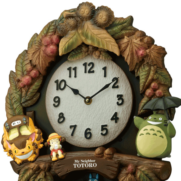 掛け時計 となりのトトロ トトロ( アナログ 時計 壁掛け時計