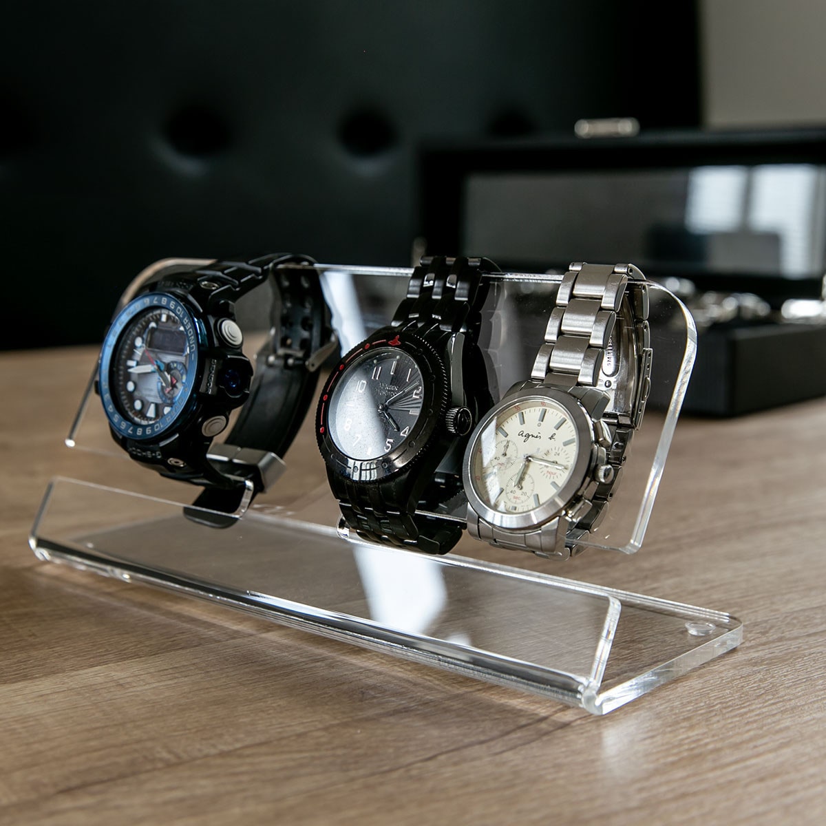 ウォッチスタンド amenist アクリル製 日本製 （ 腕時計スタンド