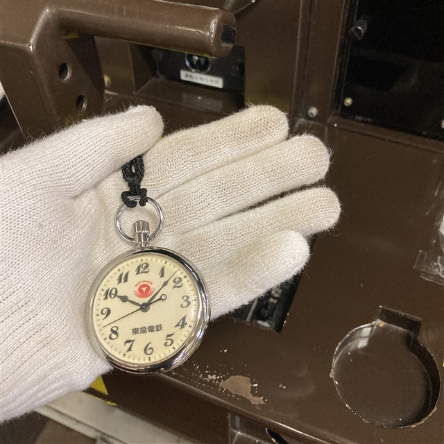 東急電鉄 鉄道時計