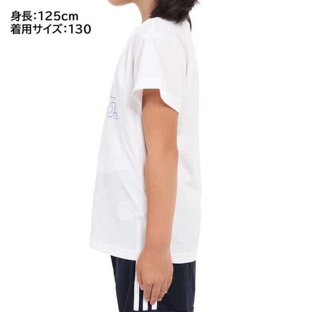 アディダス ジュニア 半袖Tシャツ BX861-IA9292(130 ホワイト): Super