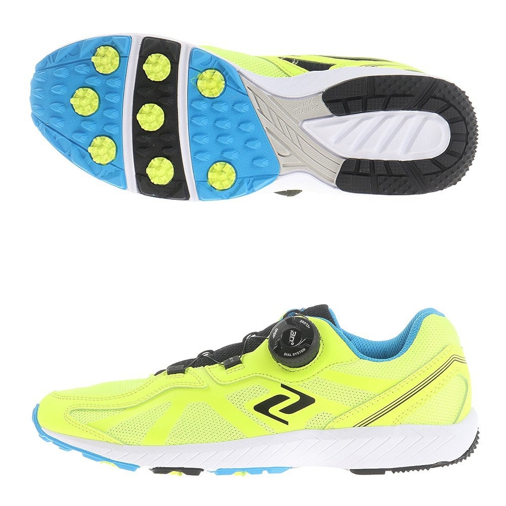 ジローム ジュニアスポーツ シューズ ガオ スピード FL フラッシュイエロー 793GM0XS5804YEL スニーカー BOA 通学 普段