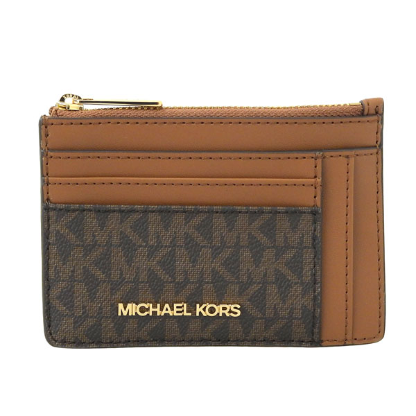 【新品未使用】MICHAEL KORS  カードケース　ブラウン