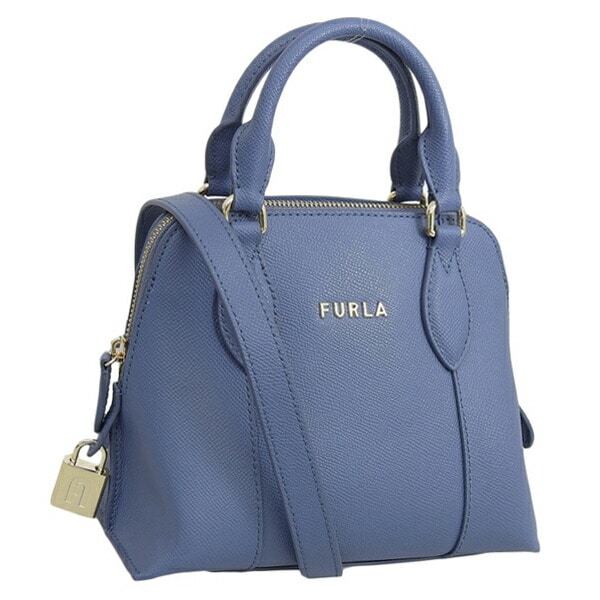 FURLA フルラ ハンドバッグ 2WAY ショルダーバッグ デニム