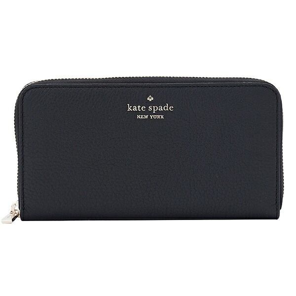ケイトスペード 財布 - 白×黒 レザー