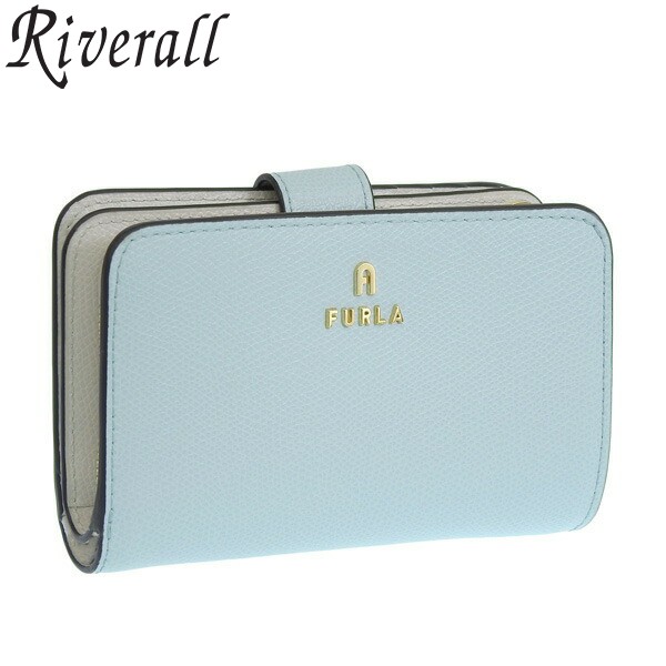 完売カラー‼︎新品 FURLA(フルラ) 折り財布 ライトブルー