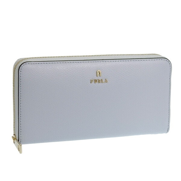 送料無料】フルラ 財布 レディース 長財布 レザー グレー FURLA