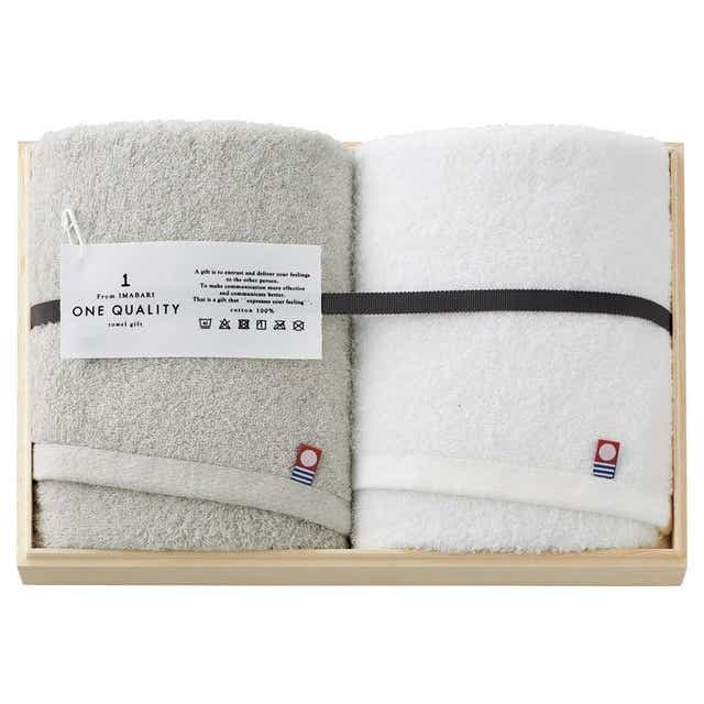 タオル 今治タオル ONE QUALITY フェイスタオル2P Gift style｜JRE MALL