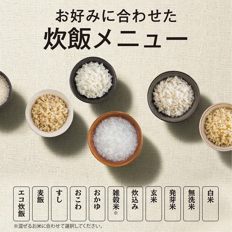 三菱電気 IHジャー炊飯器 備長炭 炭炊釜 NJ-SEA06-W 3.5合炊き 0.63L