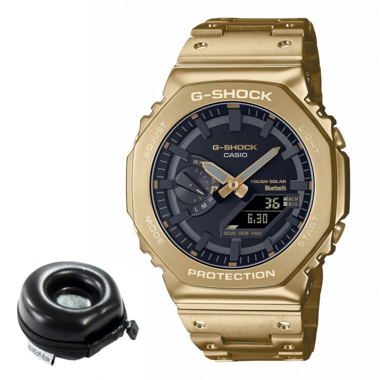 丸型時計ケース付）カシオ CASIO 腕時計 GM-B2100GD-9AJF Gショック G
