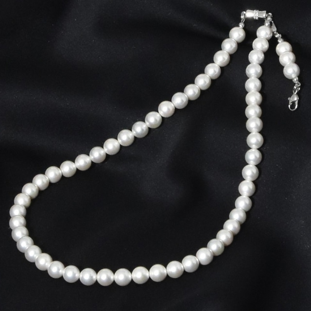 スマートファスナーネックレス ホワイト EAU CLAIRE｜JRE MALL