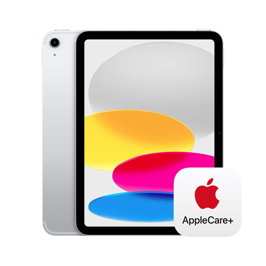 10.9C`iPad Wi-Fi + Cellularf 64GB - Vo[ with AppleCare+