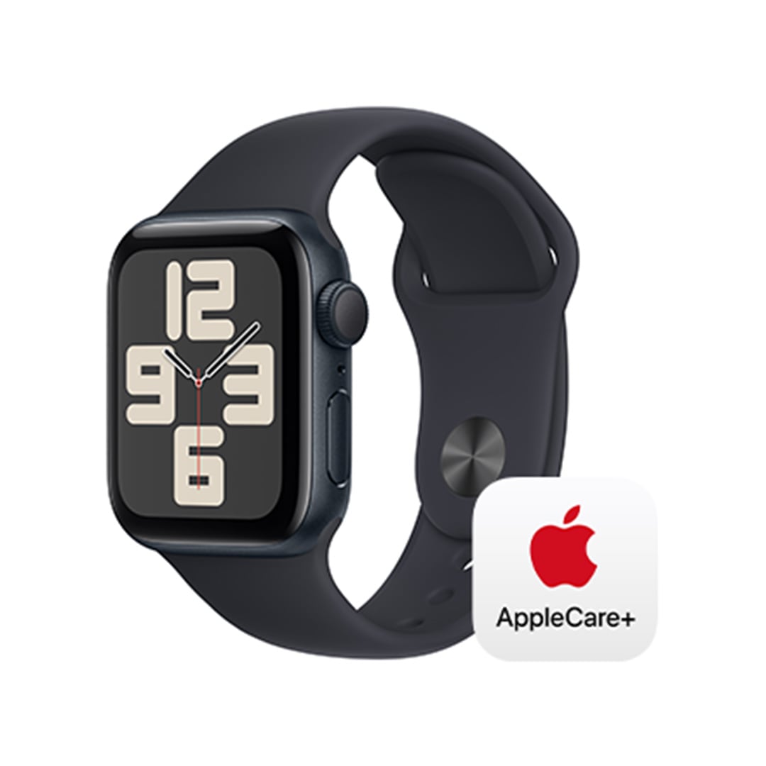 Apple Watch SE（GPSモデル）- 40mmミッドナイトアルミニウムケースと 