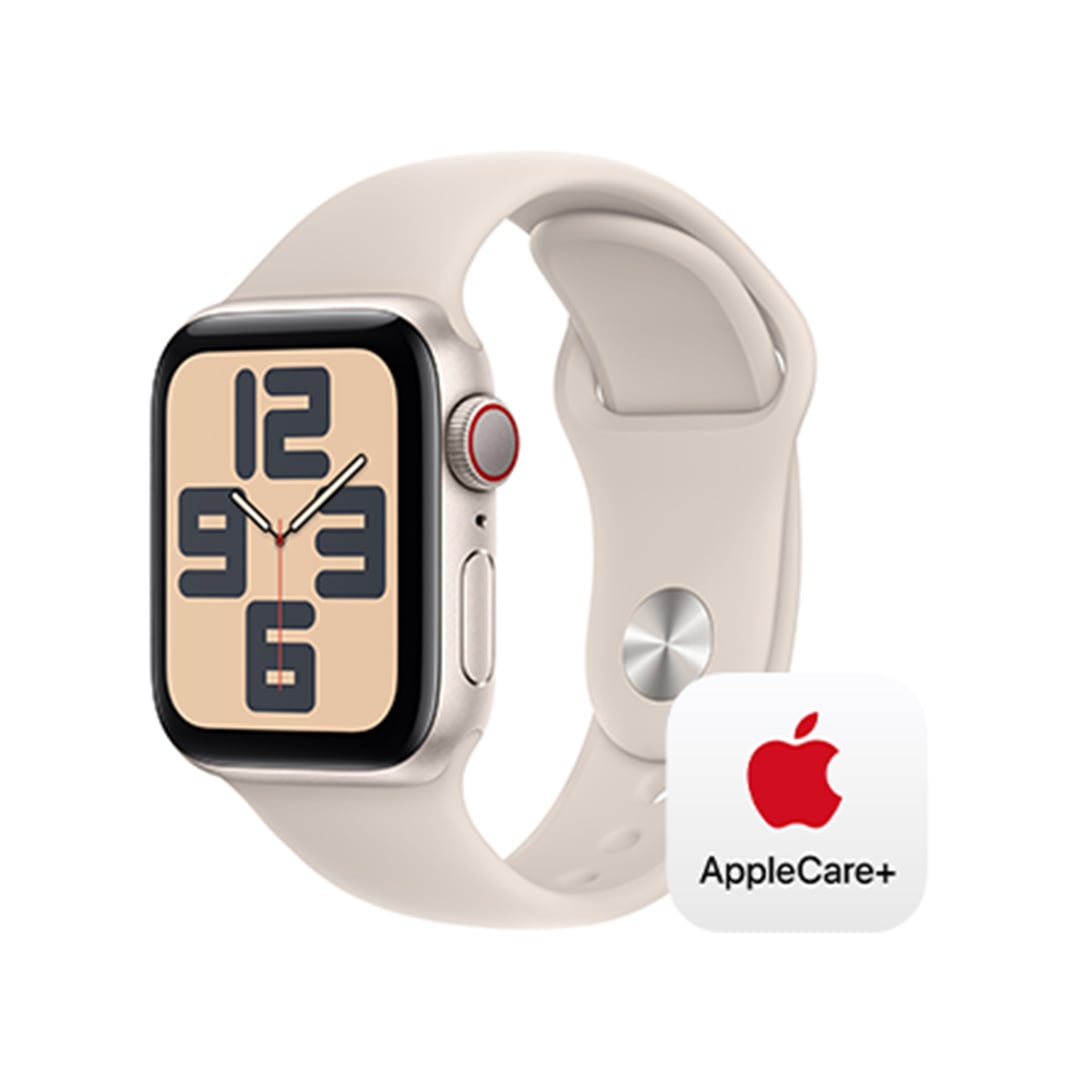 Apple Watch SEiGPS + Cellularfj- 40mmX^[CgA~jEP[XƃX^[CgX|[coh - S/M with AppleCare+