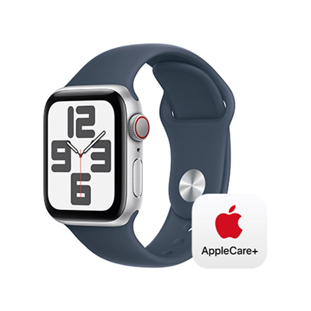Apple Watch SEiGPS + Cellularfj- 40mmVo[A~jEP[XƃXg[u[X|[coh - M/L with AppleCare+