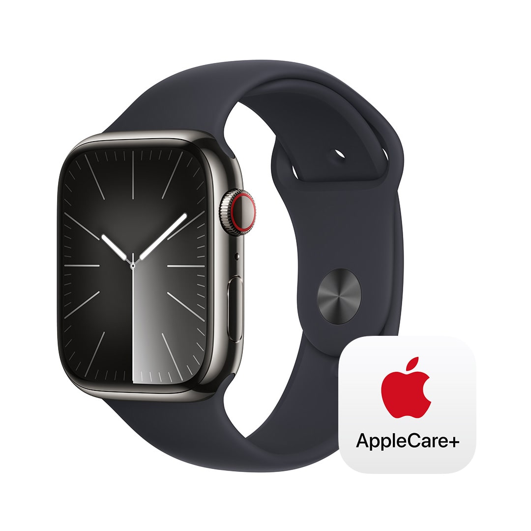 Apple Watch Series 9iGPS + Cellularfj- 45mmOt@CgXeXX`[P[Xƃ~bhiCgX|[coh - M/L with AppleCare+