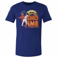 MLB Jĕ hW[X TVc Los Angeles D Sho Time Sign WHT T-Shirt 500Level Cu[
