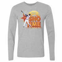 MLB Jĕ hW[X TVc Los Angeles D Sho Time Sign WHT Long Sleeve T-Shirt 500Level wU[O[