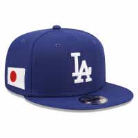 MLB hW[X Lbv Japan Flag ̊ۃpb` 9FIFTY Snapback Adjustable Hat j[G/New Era C