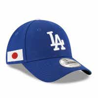 MLB hW[X Lbv Japan Flag ̊ۃpb` The League 9FORTY Adjustable Hat j[G/New Era Royal (D Logo)